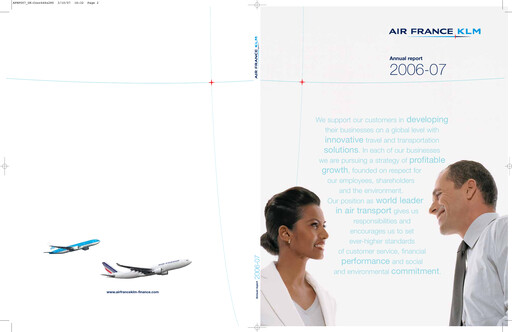 Thumbnail Air France-KLM
 Annual Report 2006-2007
