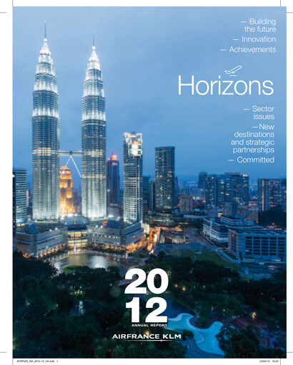 Thumbnail Air France-KLM
 Annual Report 2012
