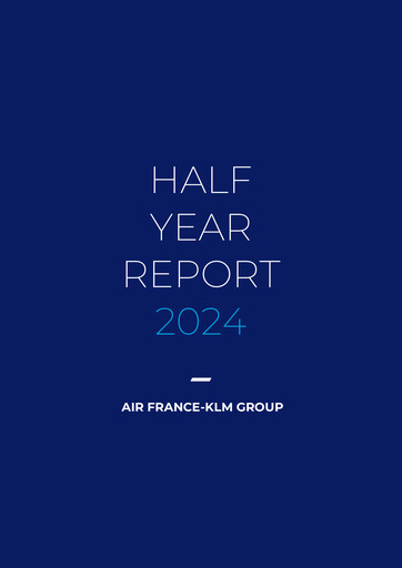 Thumbnail Air France-KLM
 Half-year Report 2024