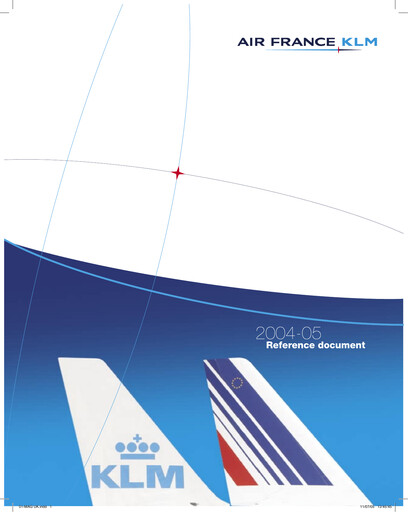Thumbnail Air France-KLM
 Universal Registration Document 2004-2005