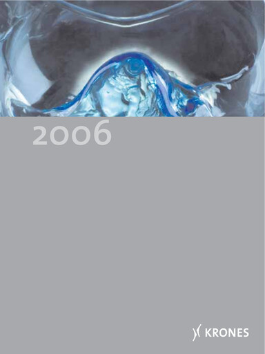 Thumbnail Krones Annual Report 2006