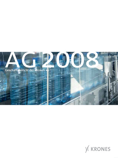 Thumbnail Krones Financial Statement 2008