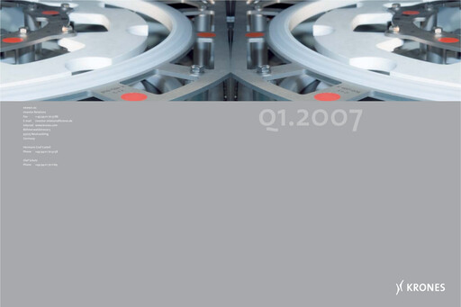 Thumbnail Krones Quarterly Report 2007-q1