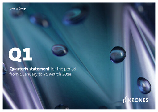 Thumbnail Krones Quarterly Report 2019-q1