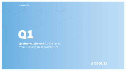 Thumbnail Krones Quarterly Report 2022-q1
