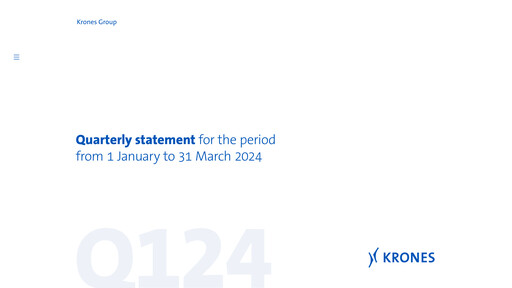 Thumbnail Krones Quarterly Report 2024-q1