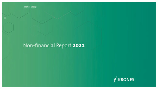 Thumbnail Krones Sustainability Report 2021