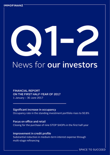 Vorschaubild Immofinanz Halbjahresbericht 2017