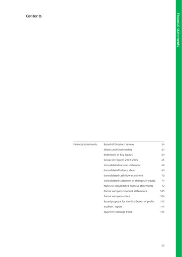 Vorschaubild Kemira Finanzmitteilung 2005