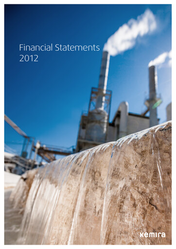 Thumbnail Kemira Financial Statement 2012