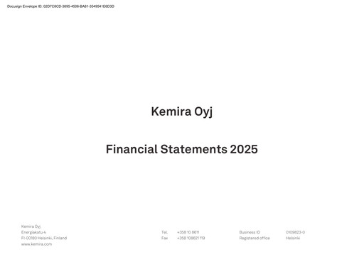 Vorschaubild Kemira Finanzmitteilung 2025