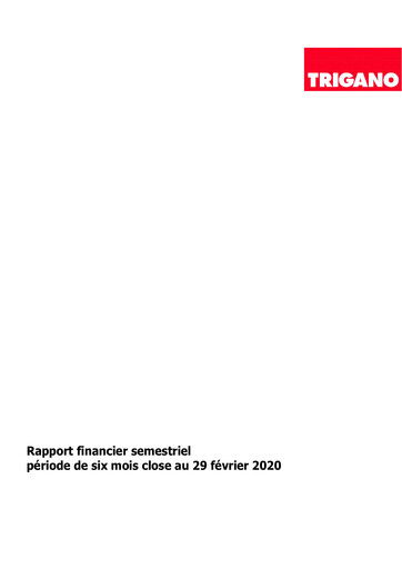 Thumbnail Trigano Half-year Report 2020-h1