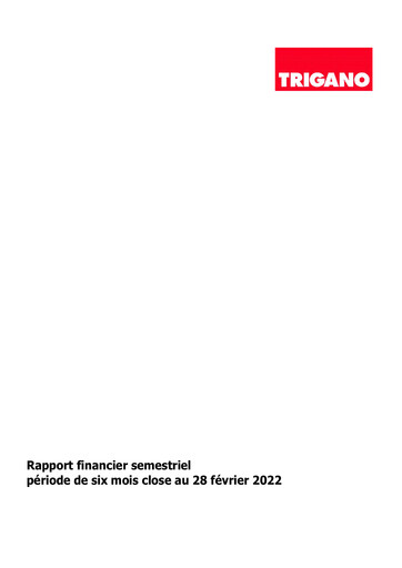 Thumbnail Trigano Half-year Report 2022-h1