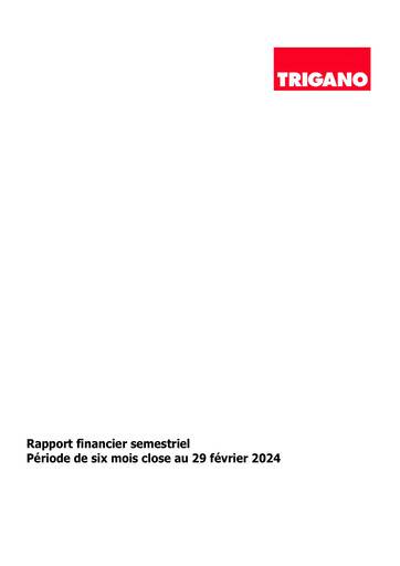 Thumbnail Trigano Half-year Report 2024-h1