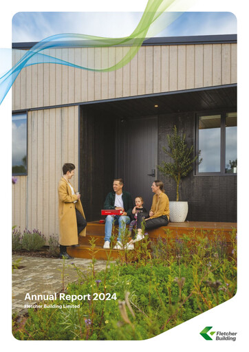 Miniature Fletcher Building Rapport annuel 2024