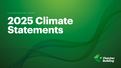 Vorschaubild Fletcher Building ESG-Bericht 2025