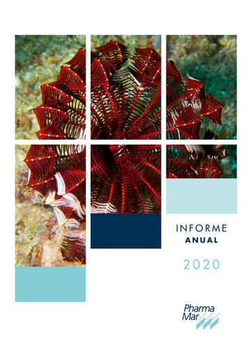 Miniature Pharma Mar Rapport annuel 2020