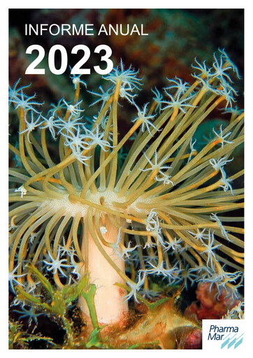 Miniature Pharma Mar Rapport annuel 2023
