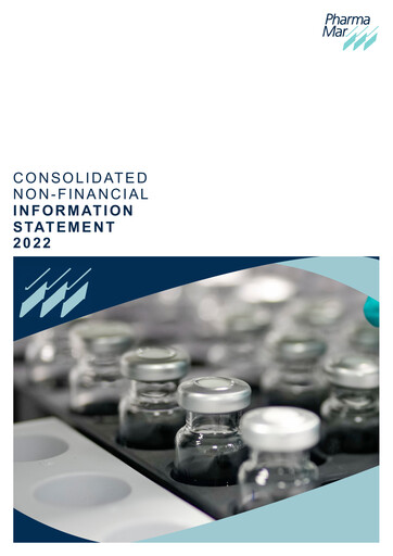 Thumbnail Pharma Mar Sustainability Report 2022