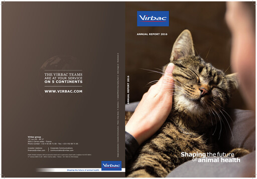 Thumbnail Virbac SA Annual Report 2016