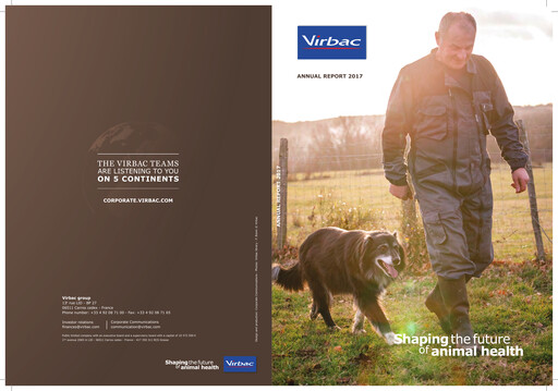 Thumbnail Virbac SA Annual Report 2017