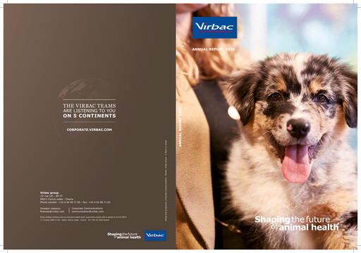 Thumbnail Virbac SA Annual Report 2018