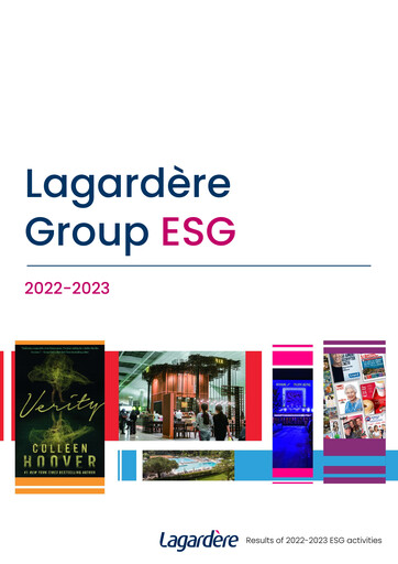 Miniature Groupe Lagardère
 Rapport ESG 2022-2023
