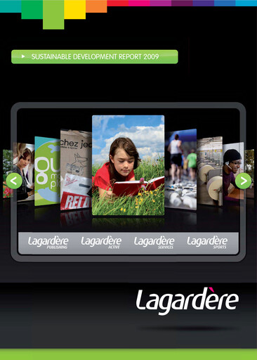 Thumbnail Groupe Lagardère
 Sustainability Report 2009