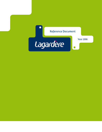 Miniature Groupe Lagardère
 Document d'enregistrement universel 2006
