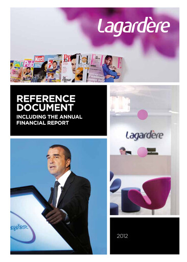 Miniature Groupe Lagardère
 Document d'enregistrement universel 2012