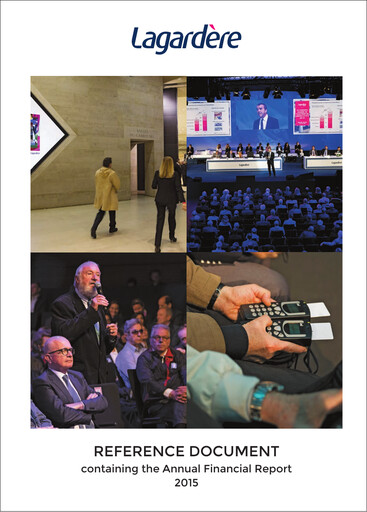 Miniature Groupe Lagardère
 Document d'enregistrement universel 2015