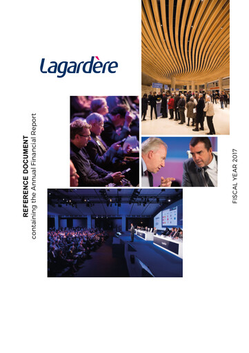 Miniature Groupe Lagardère
 Document d'enregistrement universel 2017