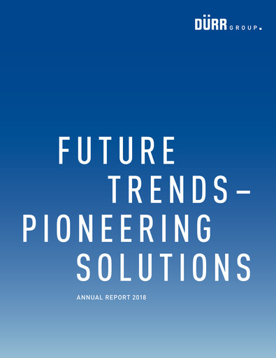 Thumbnail Dürr Annual Report 2018
