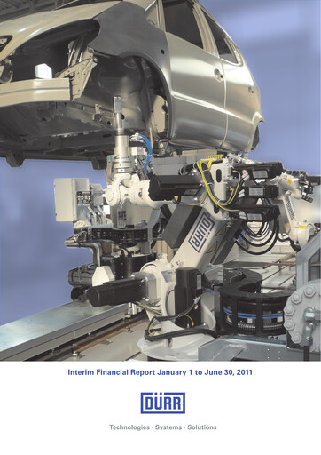 Thumbnail Dürr Half-year Report 2011-h1
