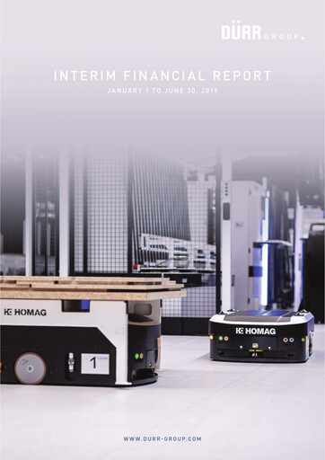 Thumbnail Dürr Half-year Report 2019-h1