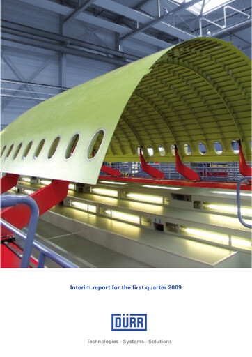 Thumbnail Dürr Quarterly Report 2009-q1