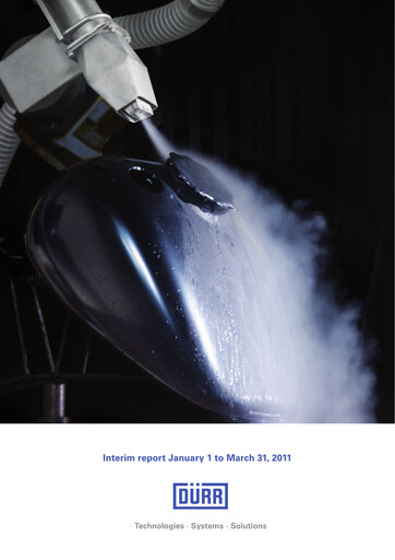 Thumbnail Dürr Quarterly Report 2011-q1