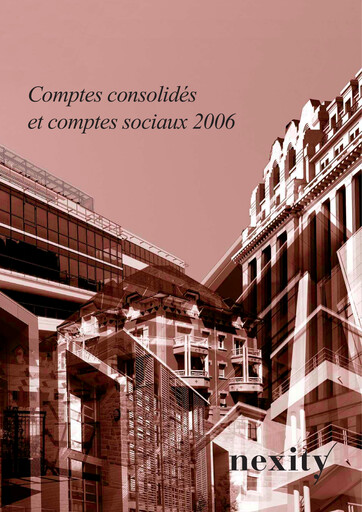 Thumbnail Nexity Financial Statement 2006