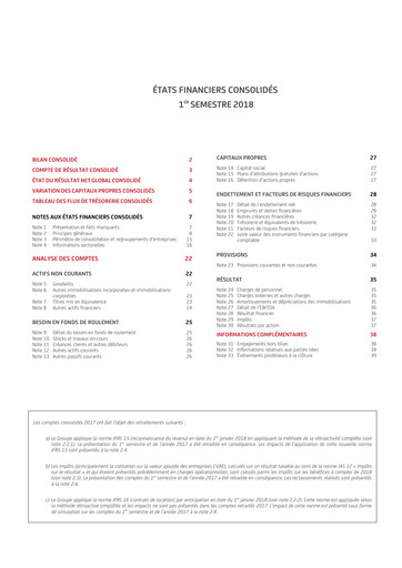 Thumbnail Nexity Financial Statement 2018-h1