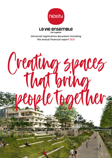 Vorschaubild Nexity Universelles Registrierungsdokument 2021