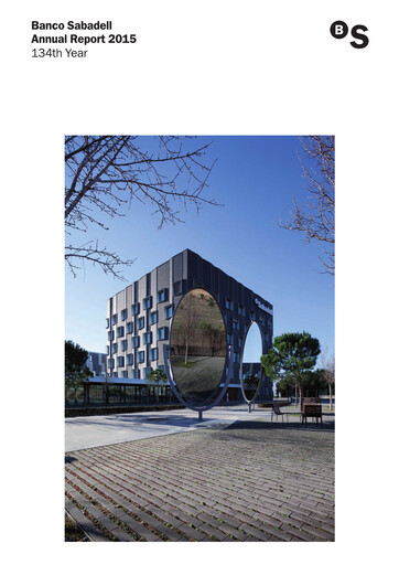 Thumbnail Banco Sabadell
 Annual Report 2015