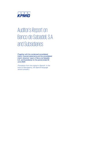 Miniature Banco Sabadell
 Rapport semestriel 2024-h1