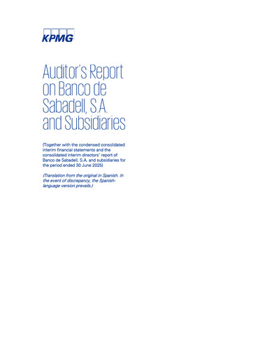 Miniature Banco Sabadell
 Rapport semestriel 2025-h1