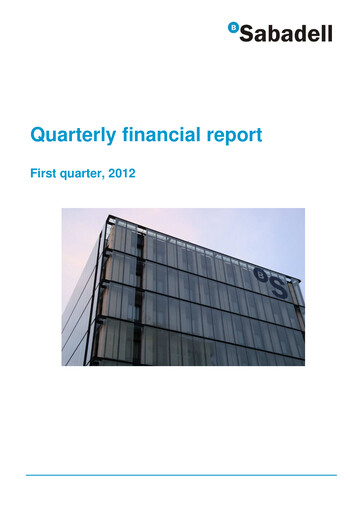 Miniature Banco Sabadell
 Rapport trimestriel 2012-q1