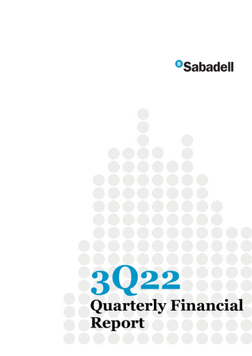 Miniature Banco Sabadell
 Rapport trimestriel 2022-q3