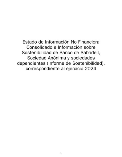 Thumbnail Banco Sabadell
 Sustainability Report 2024