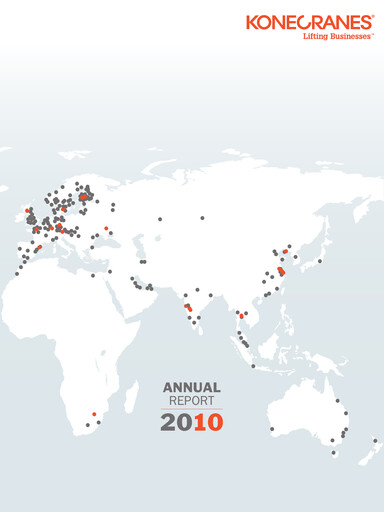 Thumbnail Konecranes
 Annual Report 2010