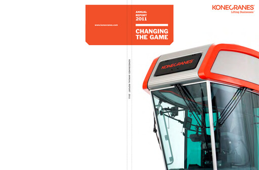 Thumbnail Konecranes
 Annual Report 2011