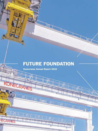 Thumbnail Konecranes
 Annual Report 2016