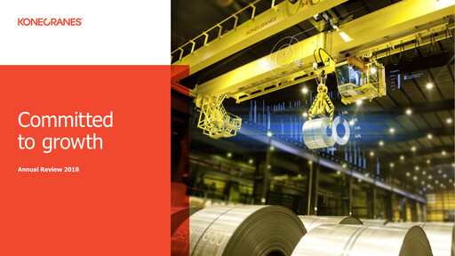 Thumbnail Konecranes
 Annual Report 2018